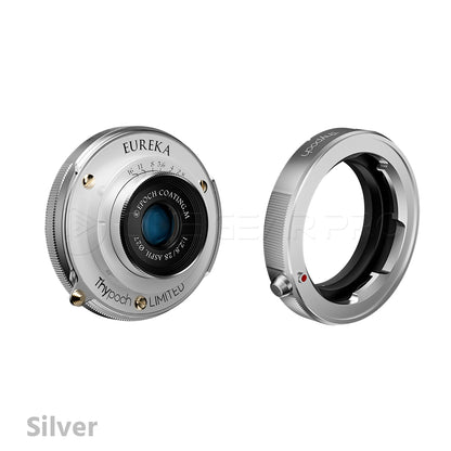 Thypoch Full-frame Photography Lens Eureka 28mm f/2.8 ASPH Leica M mount+M-X adapter