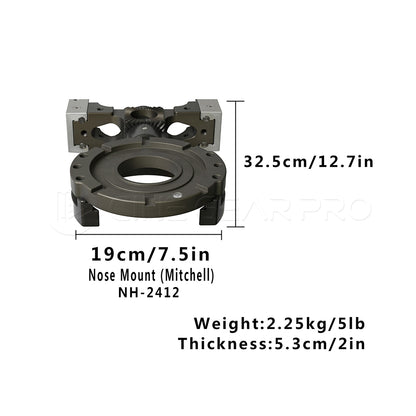 NSH NH-2412 Nose mount (Mitchell)