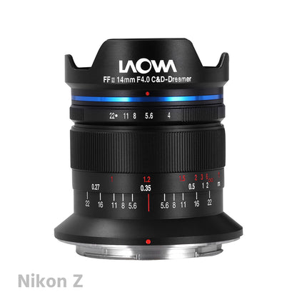 Laowa 14mm f4 FF RL Zero-D