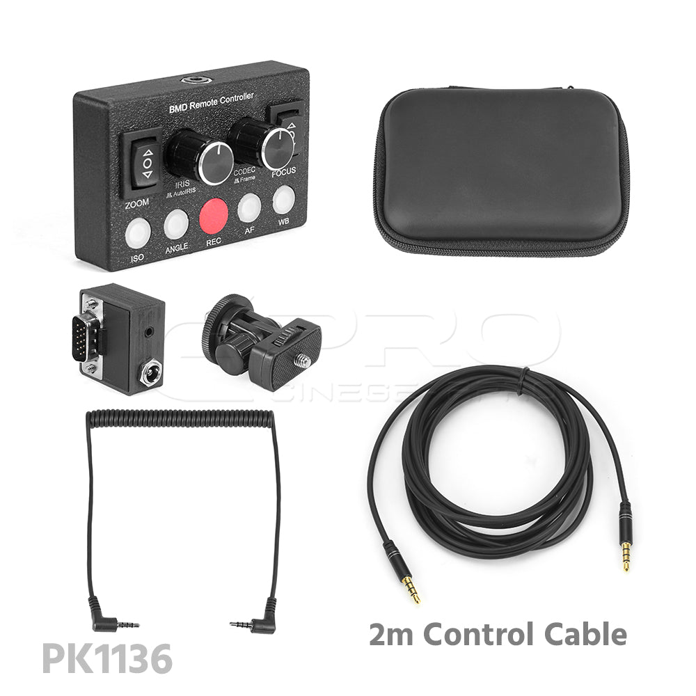 CGPro BMMCC/BMMSC Focus/Zoom/Record Remote Controller