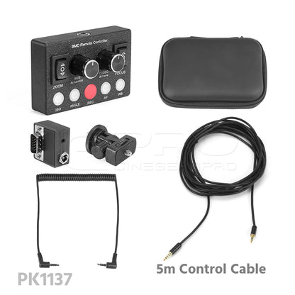 CGPro BMMCC/BMMSC Focus/Zoom/Record Remote Controller