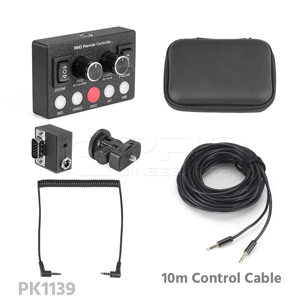 CGPro BMMCC/BMMSC Focus/Zoom/Record Remote Controller