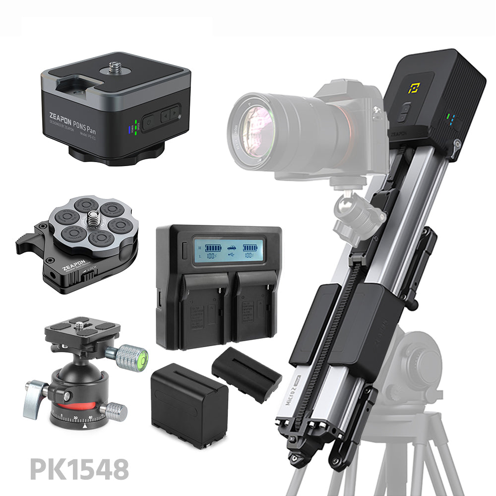 ZEAPON Micro 2 Plus Motorised Slider 54cm Distance 4.5Kg Payload App Control