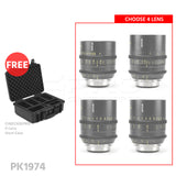 DZOFILM VESPID Customisable Prime Full Frame Cinema 4 Lens Set