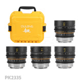 DULENS APO MINI PRIME 4-LENS EF mount 31mm/43mm/58mm/85mm