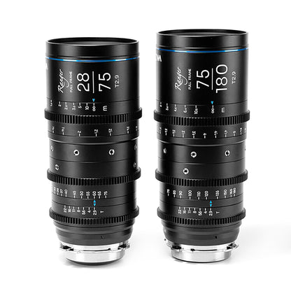 Laowa Ranger 28-75mm & 75-180mm T2.9 Compact Full-Frame Cine Zoom Bundle Lens Set