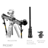 Zeapon Micro 3 Slider + AstrHori Macro Probe Lens Bundle Kit