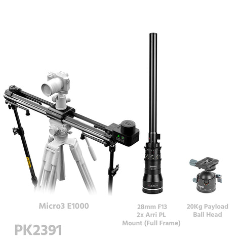 Zeapon Micro 3 Slider + AstrHori Macro Probe Lens Bundle Kit