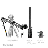 Zeapon Micro 3 Slider + AstrHori Macro Probe Lens Bundle Kit
