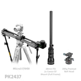 Zeapon Micro 3 Slider + AstrHori Macro Probe Lens Bundle Kit