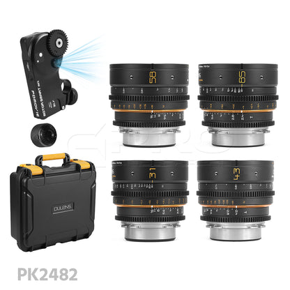 DULENS APO MINI PRIME 4-LENS 31mm/43mm/58mm/85mm PL/EF Mount