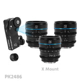 SIRUI Night Walker S35 Cine 3 Lens Set Auto Focus Kit W/ PDMOVIE LIVE AIR 3 Motor Smart