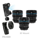 SIRUI Night Walker S35 Cine 3 Lens Set Auto Focus Kit W/ PDMOVIE LIVE AIR 3 Motor Smart