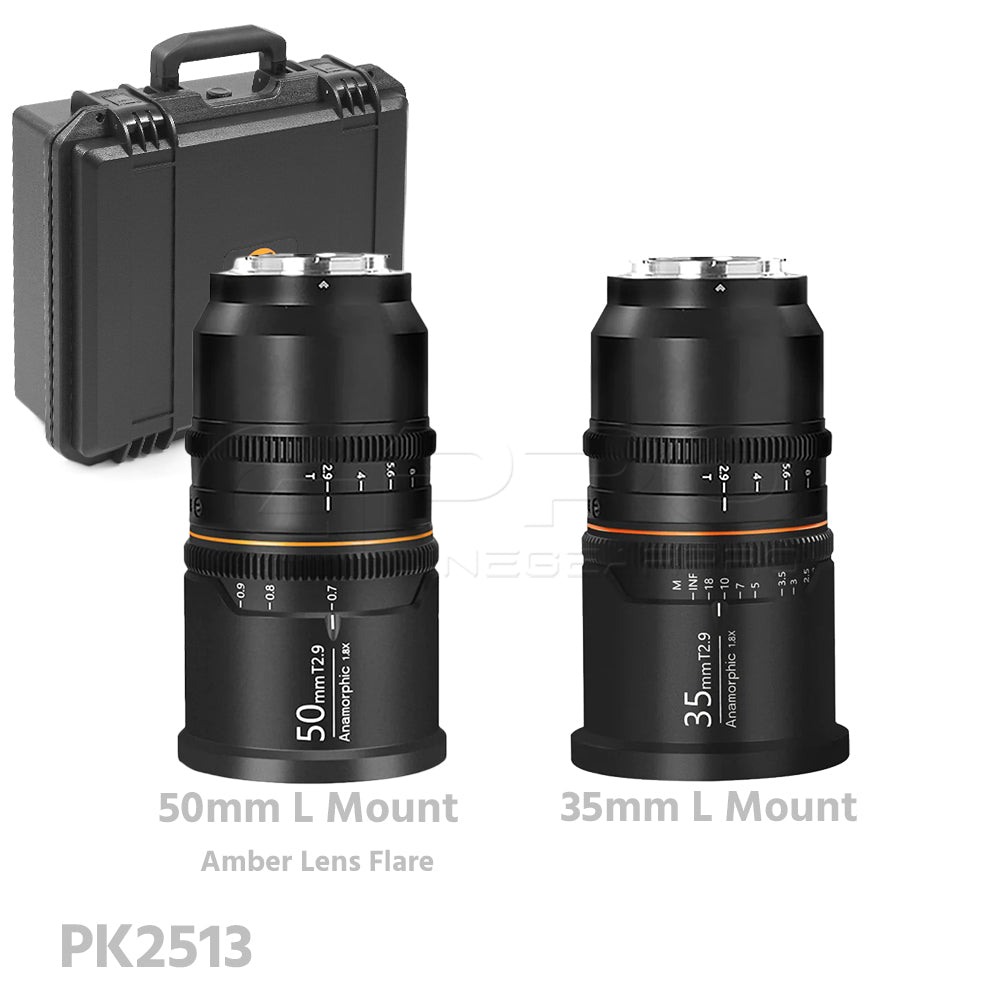 BLAZAR (Great Joy) 1.8X Anamorphic Dual Lens Bundle 35mm/50mm/85mm PL&EF/RF/L/E Mount