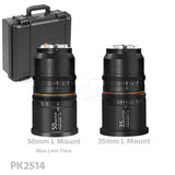 BLAZAR (Great Joy) 1.8X Anamorphic Dual Lens Bundle 35mm/50mm/85mm PL&EF interchangeable Mount