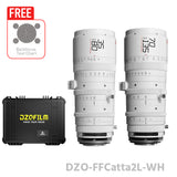 DZOFILM CATTA ZOOM FF 35-80 & 70-135mm T2.9 Dual Lens Bundle (E/RF/L/Z/X, White/Black)