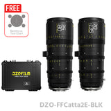 DZOFILM CATTA ZOOM FF 35-80 & 70-135mm T2.9 Dual Lens Bundle (E/RF/L/Z/X, White/Black)