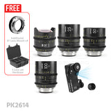 DZOFILM VESPID Prime Full Frame Cinema Lens Set Auto Focus Kit W/ PDMOVIE LIVE AIR 3 Motor Smart