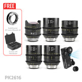 DZOFILM VESPID Prime Full Frame Cinema Lens Set Auto Focus Kit W/ PDMOVIE LIVE AIR 3 Motor Smart