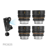 DULENS APO MINI PRIME 4-LENS 31mm/43mm/58mm/85mm PL/EF Mount