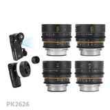 DULENS APO MINI PRIME 4-LENS 31mm/43mm/58mm/85mm PL/EF Mount