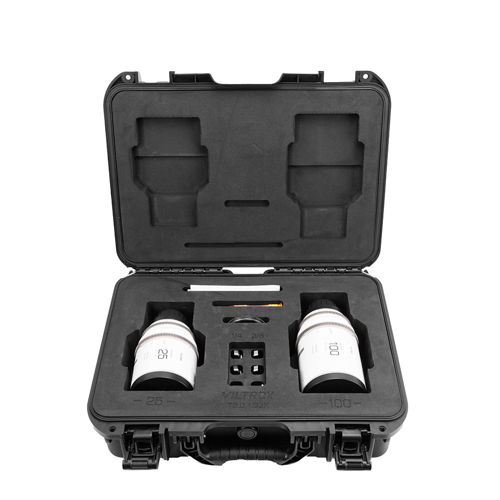 Viltrox EPIC T2 1.33x Full-Frame Anamorphic 2-Lens Set (25/100mm) - PL Mount
