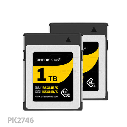 CINEDISKPRO 1TB CFexpress 2.0 Card Type B