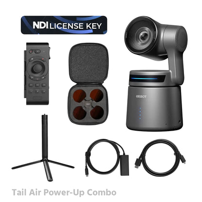OBSBOT Tail Air PTZ 4K AI-Powered Streaming Camera