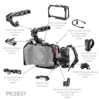 TiLTA TA-T64 BMCC 6K Cage for Blackmagic Cinema Camera 6K