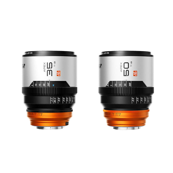 BLAZAR Apex 1.33X S35 Auto-Focus Anamorphic 2 Lenses Bundle (35&50mm)