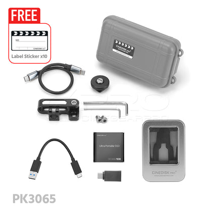 CINEDISKPRO Ultra Portable SSD MK1 1TB USB 3.2 1000MB/s