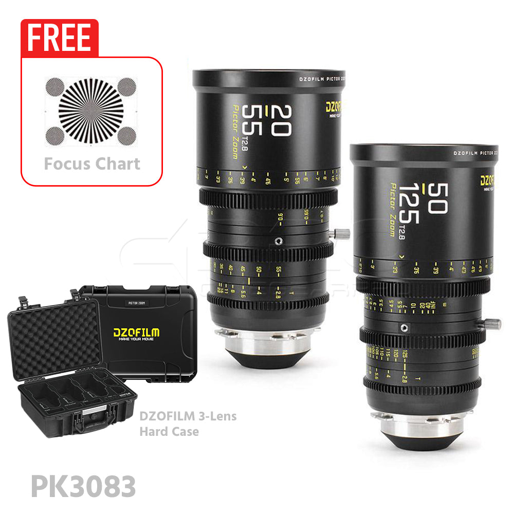 DZOFILM Pictor Zoom Dual Lens Bundle 20-55mm + 50-125mm T2.8