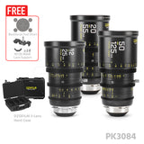 DZOFILM Pictor Zoom 3 Lens Bundle 12-25mm + 20-55mm + 50-125mm T2.8 (PL&EF interchangeable Mount, Black)