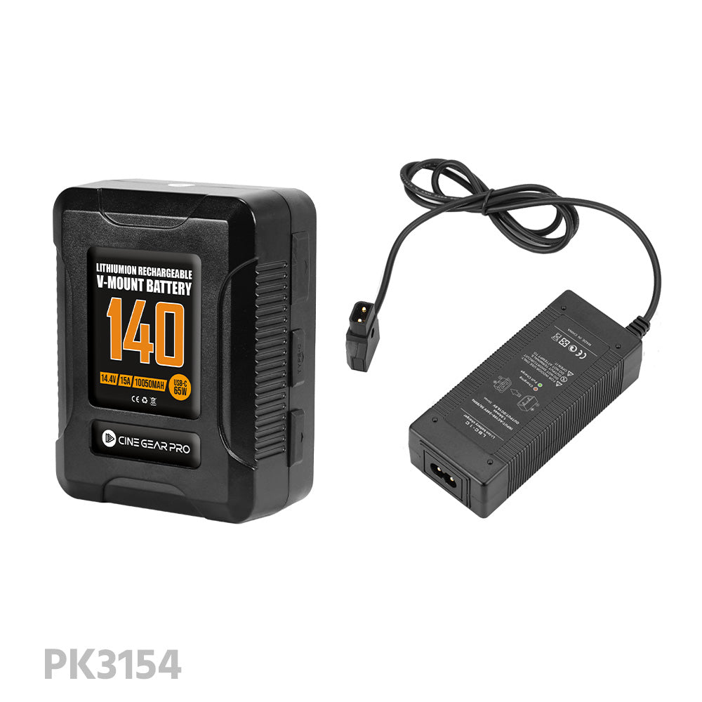 CGPro Ultra Small Size Mini V-Lock Li-Ion V-Mount Battery w/ USB Output (98-290Wh)