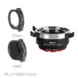 MEIKE Drop-in Filter Mount Adapter for PL Mount Cine Lens PL-E/PL-L/PL-RF/PL-X/PL-Z