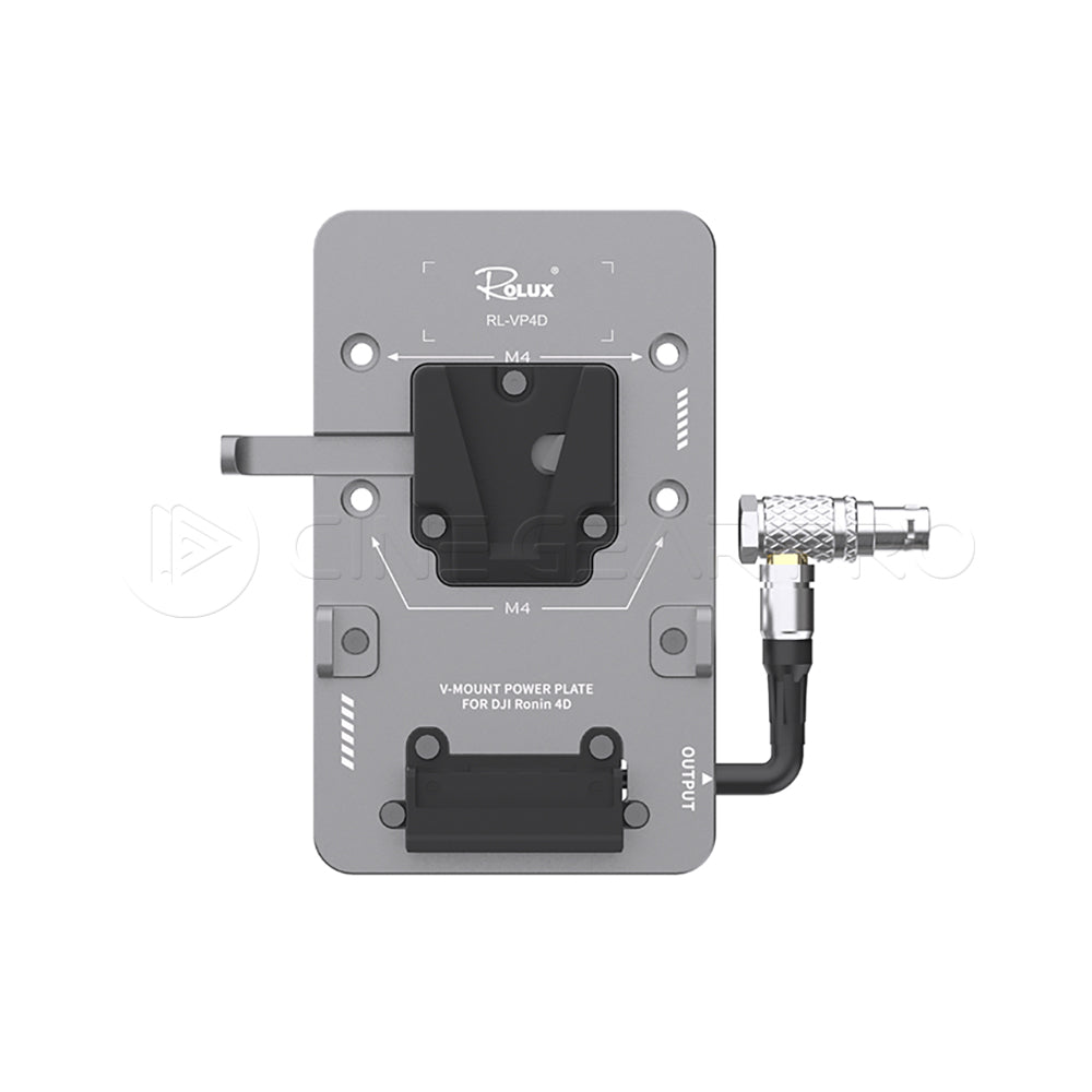 Rolux RL-VP4D V-Mount Plate for DJI Ronin 4D