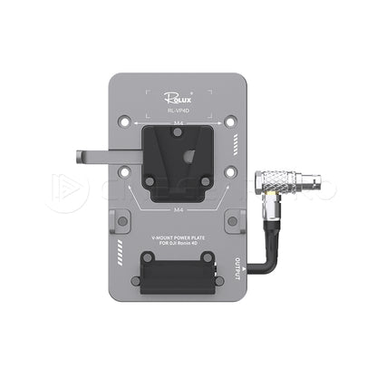 Rolux RL-VP4D V-Mount Plate for DJI Ronin 4D