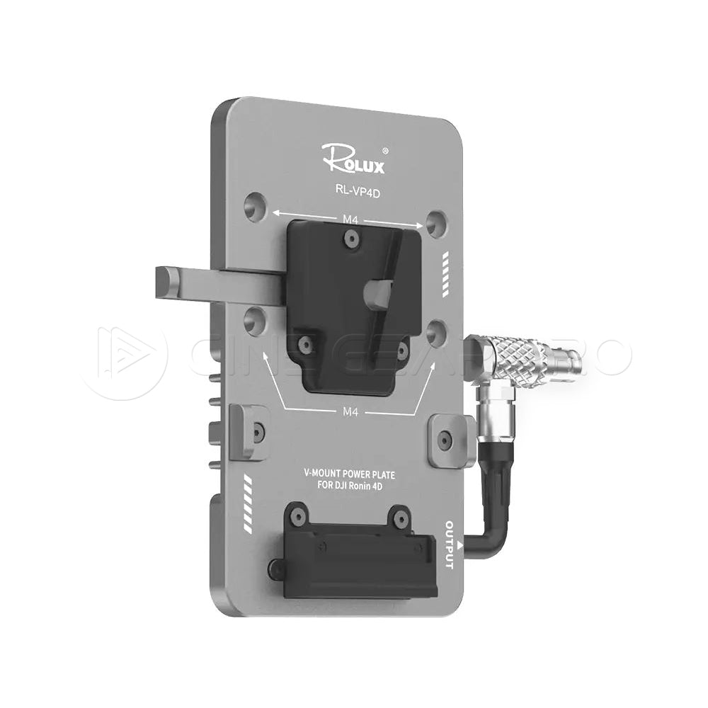 Rolux RL-VP4D V-Mount Plate for DJI Ronin 4D