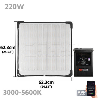FalconEyes RX-24TDX III 220W Bi-Color Roll-Flex Flexible LED Panel