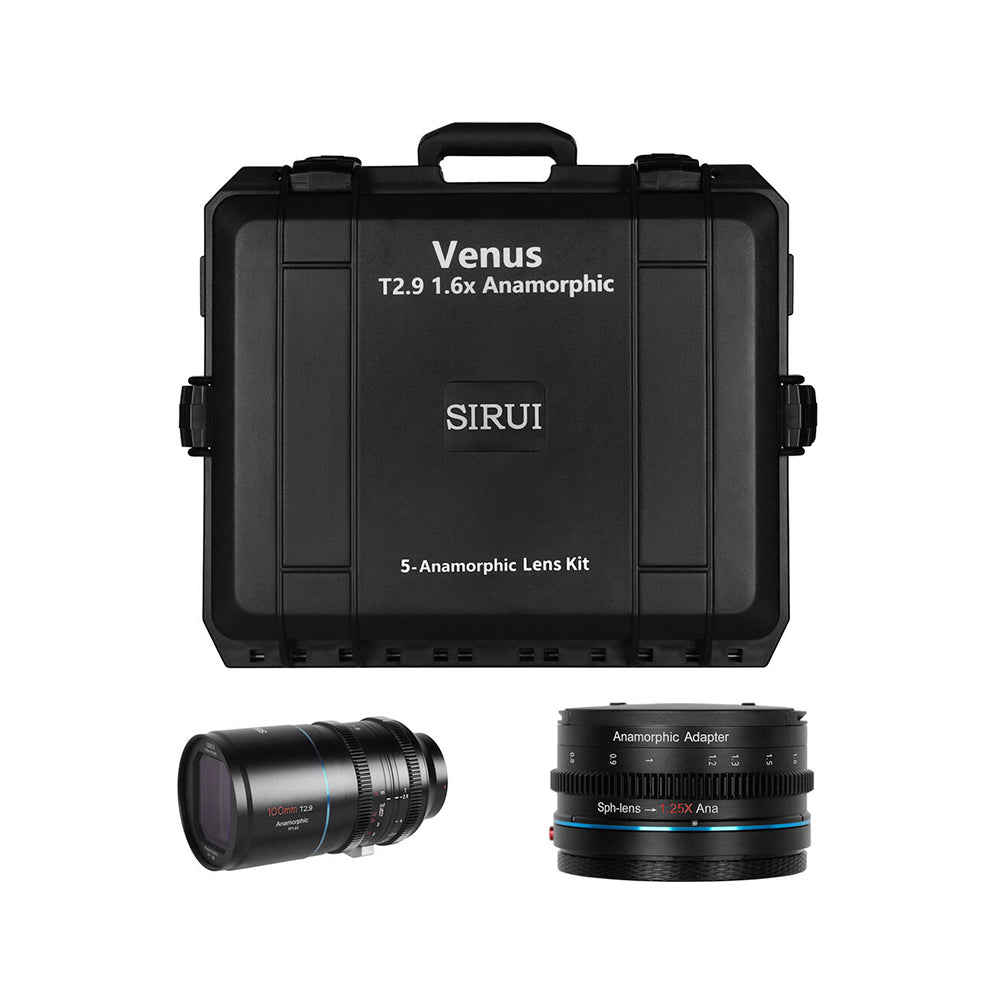 SIRUI Venus 100mm T2.9 1.6x Full-Frame Anamorphic Lens