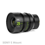 NiSi ATHENA 25mm T1.9 PRIME Full Frame Cinema Lens PL/E/G Mount