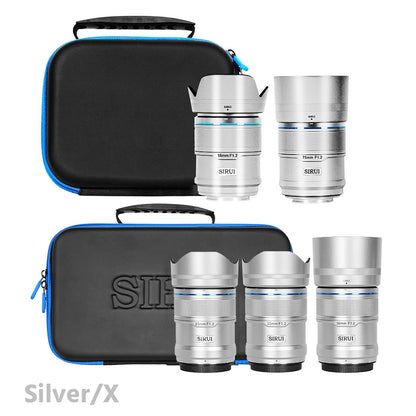 SIRUI Sniper 16/23/33/56/75mm F1.2 APS-C Frame Autofocus Lens Set