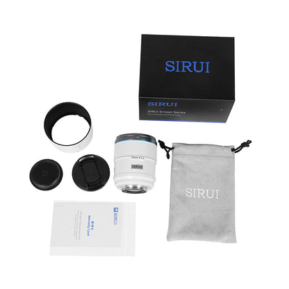 SIRUI Sniper 75mm F1.2 APS-C Frame Autofocus Lens