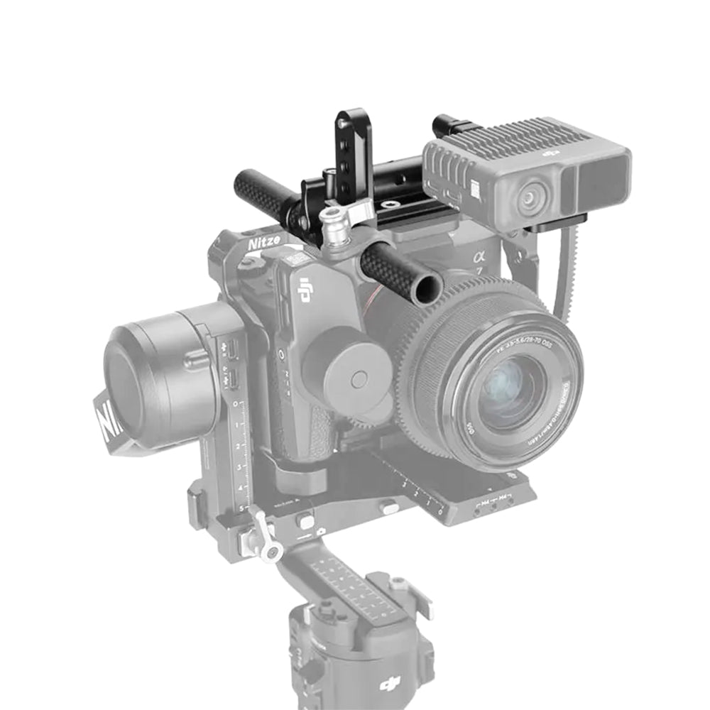 Nitze T-D02B Extension Arm Bracket For DJI Focus Pro LiDAR Range Finder