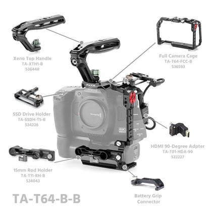 TiLTA TA-T64 BMCC 6K Cage for Blackmagic Cinema Camera 6K