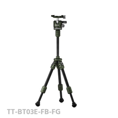 TiLTA BT03E Tabletop Ball Head with 1-Stage Carbon Fiber Tripod Legs (3KG) Extendable Edition