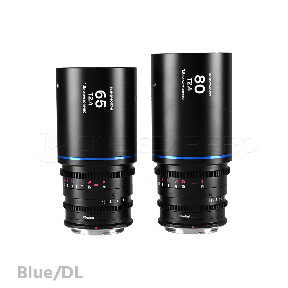 Laowa Nanomorph S35 Prime 2-Lens Bundle  (65mm,80mm)