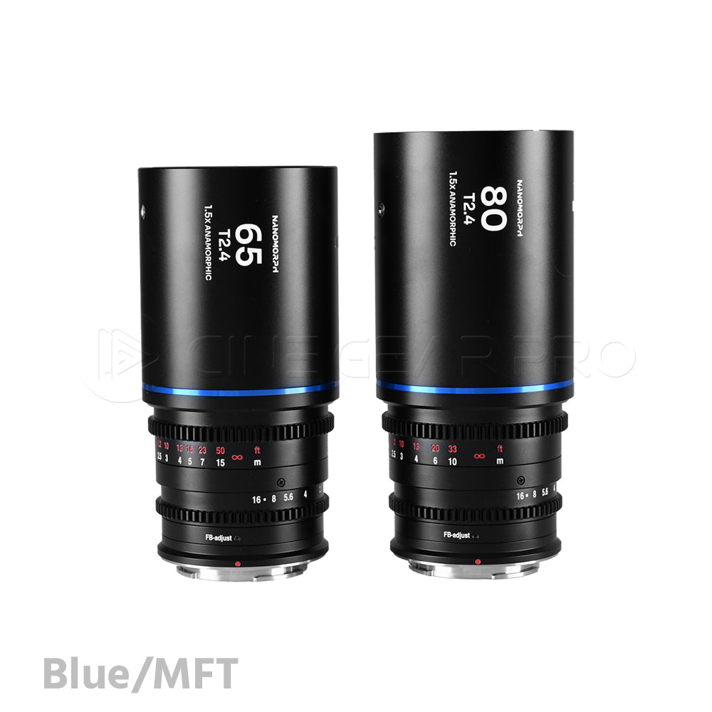Laowa Nanomorph S35 Prime 2-Lens Bundle  (65mm,80mm)
