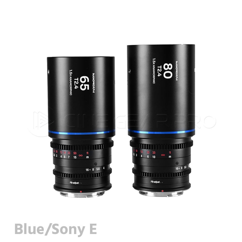 Laowa Nanomorph S35 Prime 2-Lens Bundle  (65mm,80mm)