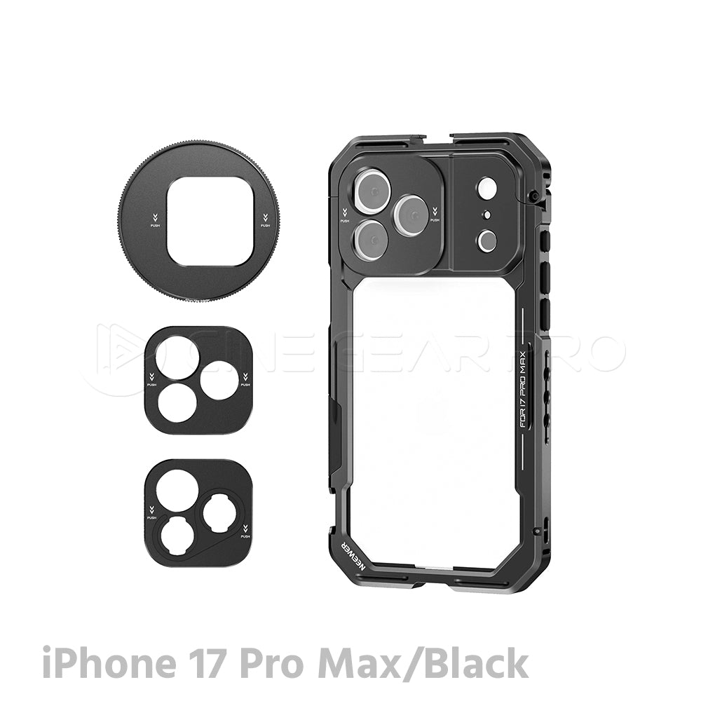 NEEWER PA143/PA144 Phone Cage Compatible with iPhone 17 Pro/Pro Max
